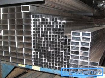 Kvadratisk och rektangulär aluminiumprofil Kvadratisk och rektangulär aluminiumprofil
