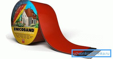Nicoband Tape Sealant självhäftande, bitumenbaserad