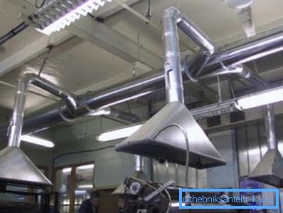 Lokal avgasventilation i verkstaden