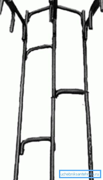 Metallavloppsstege CL 1