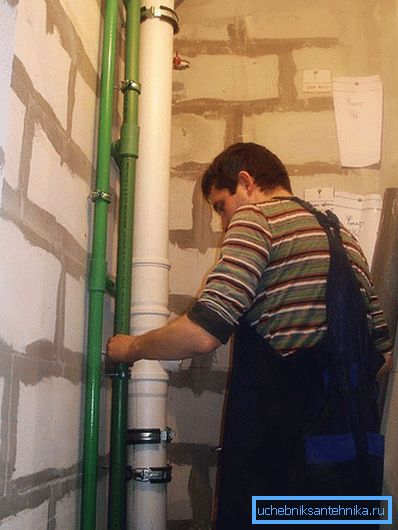 Installation i ett privat hus