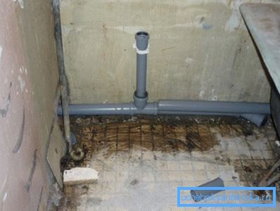 Installation av avloppsvatten