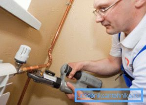 Installation av kopparrör