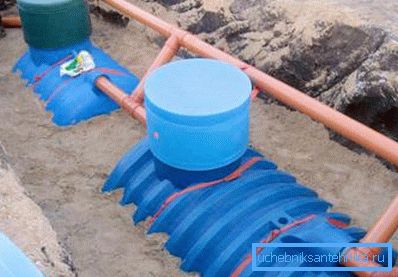 Installation av en plastbrunn är klar, luckan är installerad. Installation av en plastbrunn är klar, luckan är installerad.