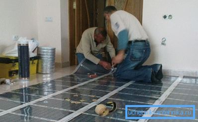 Installation av filmgolv