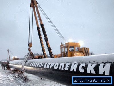 Installation av rörledningsledningsstyrka klass K60