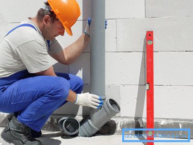Installation av internt avloppsvatten