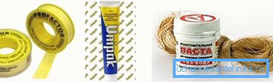 Du kan använda en mängd olika tätningsmaterial, så länge alla anslutningar är tillförlitligt skyddade Du kan använda en mängd olika tätningsmaterial, så länge alla anslutningar är tillförlitligt skyddade