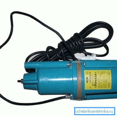 I bilden - nedsänkbar vibrationspump I bilden - nedsänkbar vibrationspump