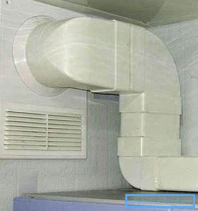 I bilden - plastventilationsenhet