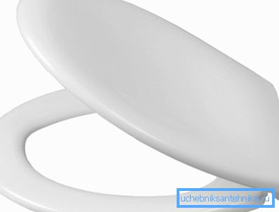 På bilden - plast toalettstol