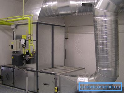I foto - industriellt lufttemperaturkontrollsystem