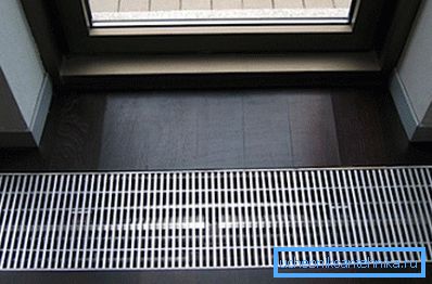 På ett foto - den dolda golvkonvektorn På ett foto - den dolda golvkonvektorn