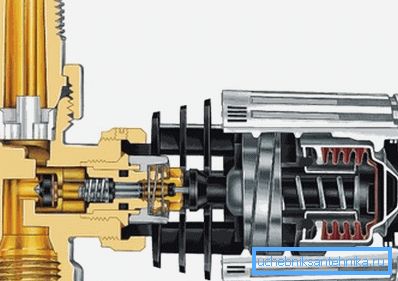 Diagrammet visar en typ av termostat