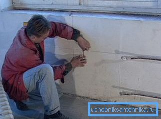 Märkning på väggen Märkning på väggen