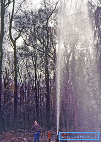 Vattentrycket från hydranter kan överraska de som inte har stött på sådana strukturer.