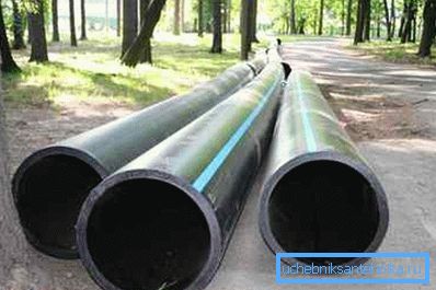 Externa motorvägar är bäst av polyeten.