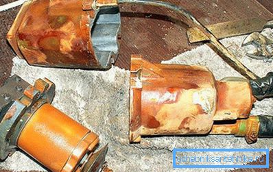 Demonterad pump