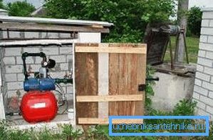 Pumpstation i bilagan.
