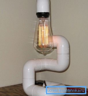 PVC bordslampa alternativ