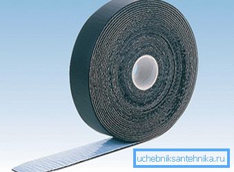 Prov av teknisk aluminium tejp