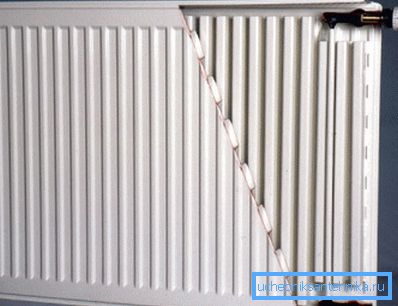 Konventionell stål radiator