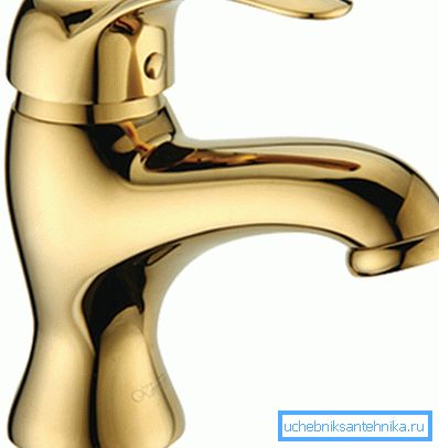 Singelhandfatblandare - Guld