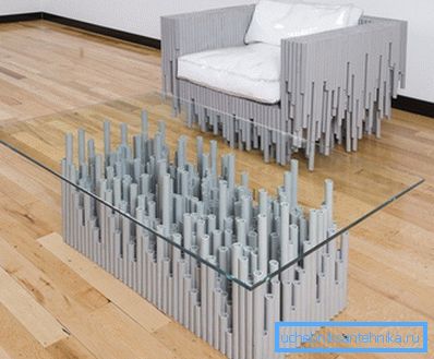 Originaldesignlösningar skapade med hjälp av VVS-system