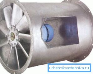 Axial avgasfläkt AXCBF-18