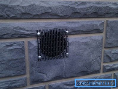Ventilationshål i tunnelbanan, stängd av gallret