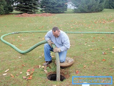 Cesspool pumpning