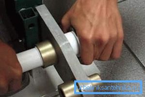 Lödstrykjärn av denna typ används endast med polypropensystem för vilka de konstruerades.