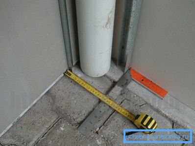 Innan du installerar rutan bör du noga överväga markeringen.