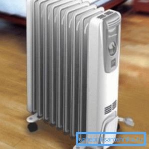 Bärbar radiator för lokal uppvärmning