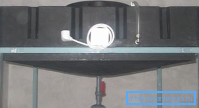 Plast uppvärmd tank.