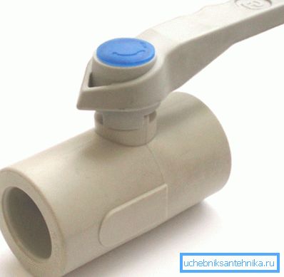 Plastkulventil 1 2 tum