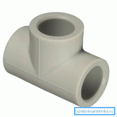Polypropylen-tee Polypropylen-tee