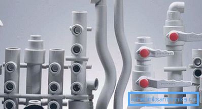 PP fittings och ventiler