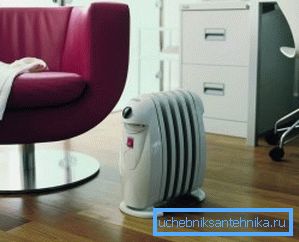 Korrekt vald oljevärmare kommer att skapa en bekväm temperatur i rummet