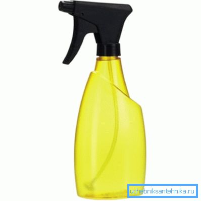 Ett exempel på en lämplig spray