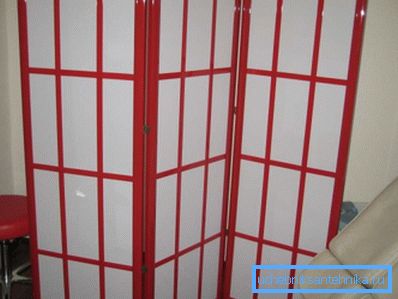 Folding folding screen exempel