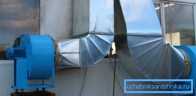 Tillufts- och avgassystem. foto