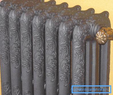 Professionellt målade radiator