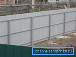 Profilrör 40x40x3 som grund för staketet