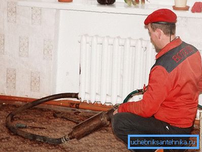 Radiator spola utan att ta bort