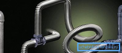 Enkel installation på grund av elasticitet hos slangar Enkel installation på grund av elasticitet hos slangar