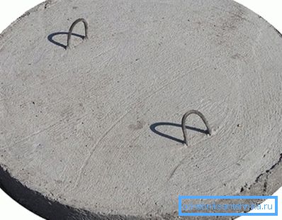 Enkel betongskiva med häften