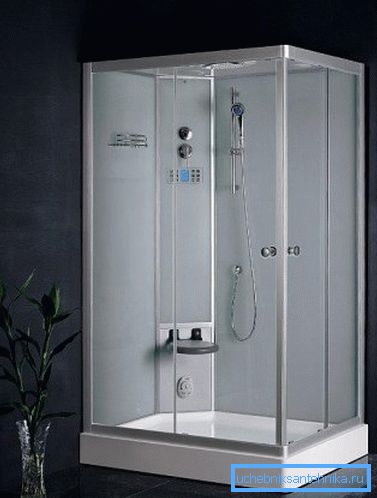 Rektangulär dusch 80x100 cm