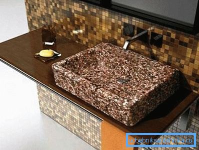 Sink-mosaik gör det själv (betong) Sink-mosaik gör det själv (betong)