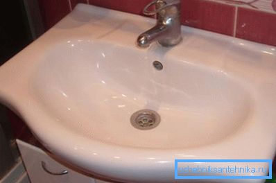 Sink med mixer Sink med mixer